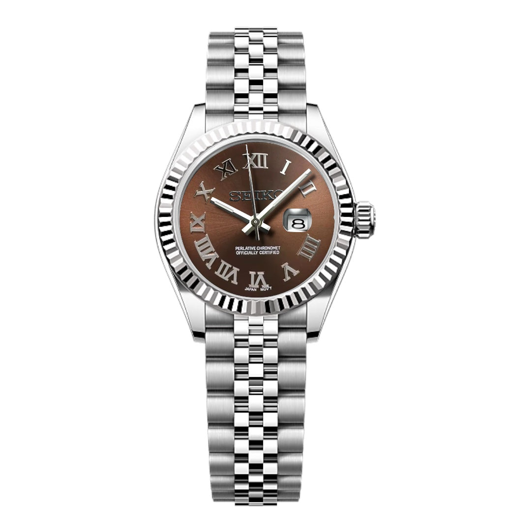 Seikojust - Ladies Silver Rose Jubilee