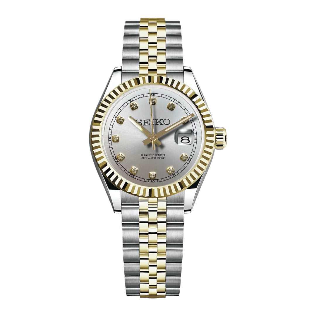 Seikojust - Laides Twotone Silver