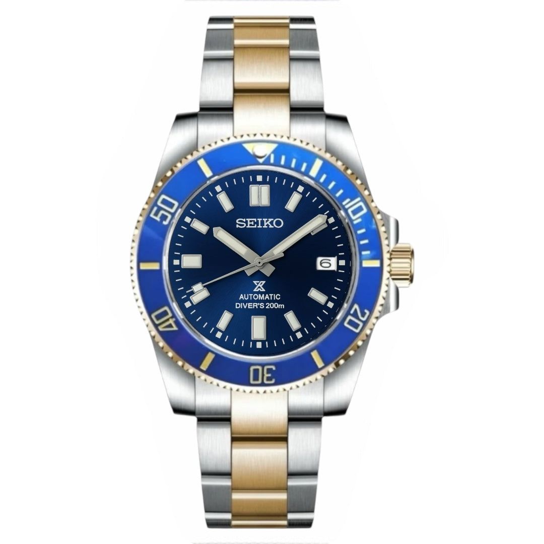 Prospex Mod - Sub Blue Gold