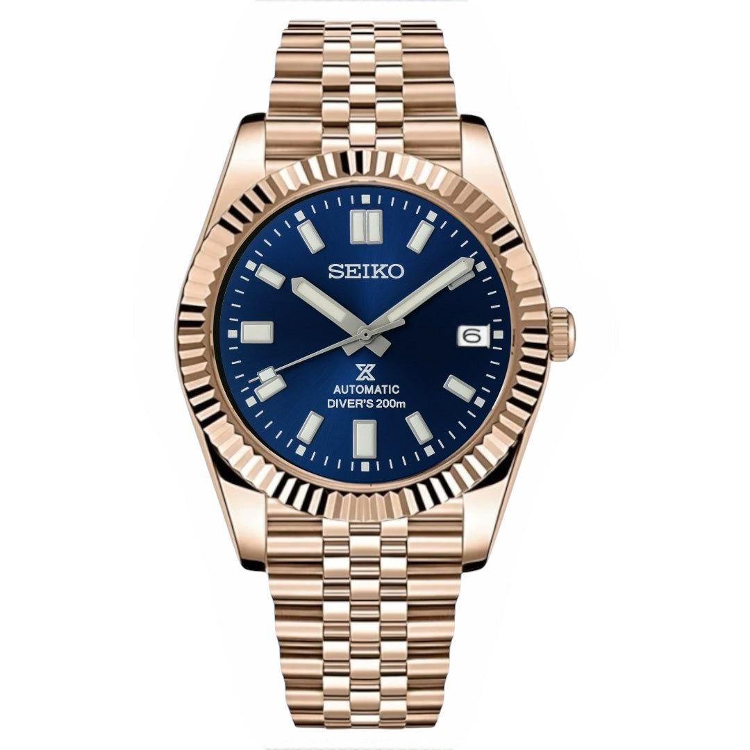 Prospex Mod - Date Rosegold Blue