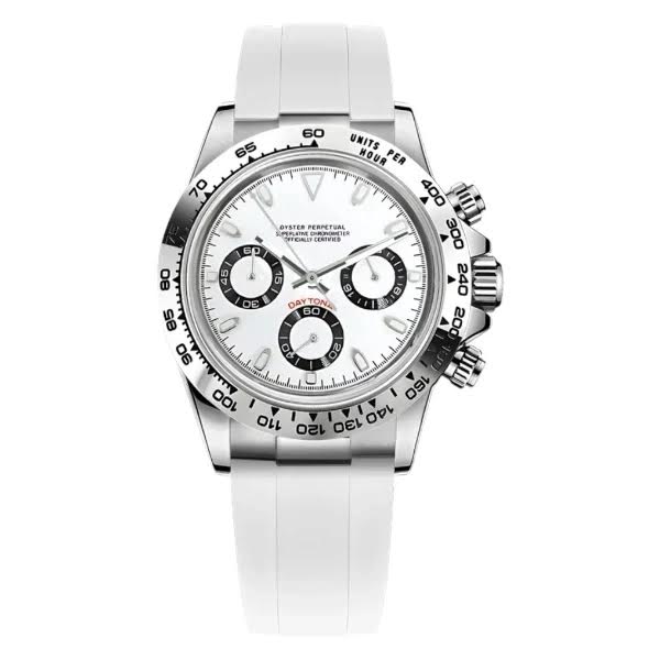 Daytona | White Rubber