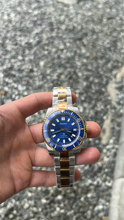 Prospex Mod - Sub Blue Gold