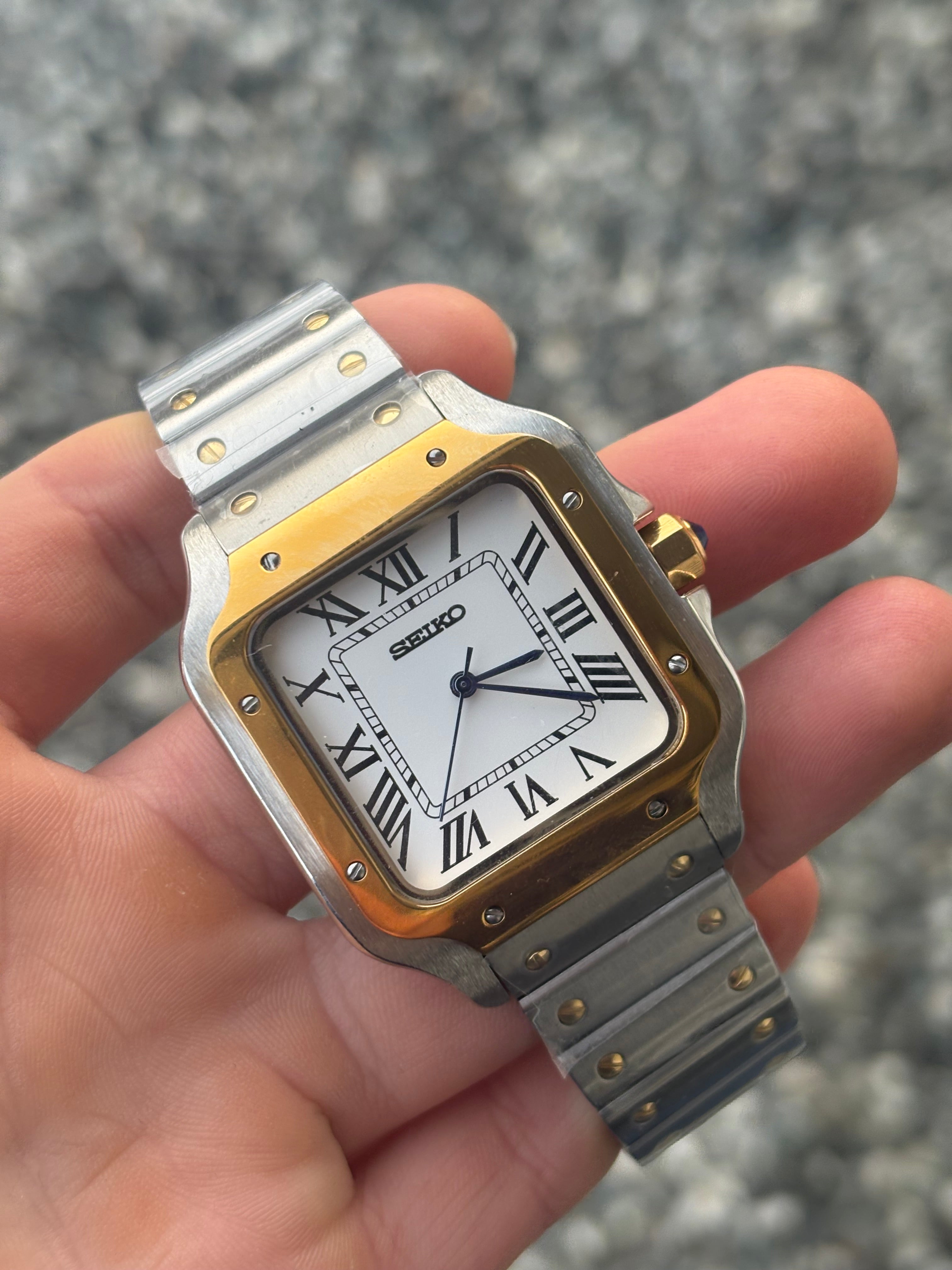 Santos - Duotone white