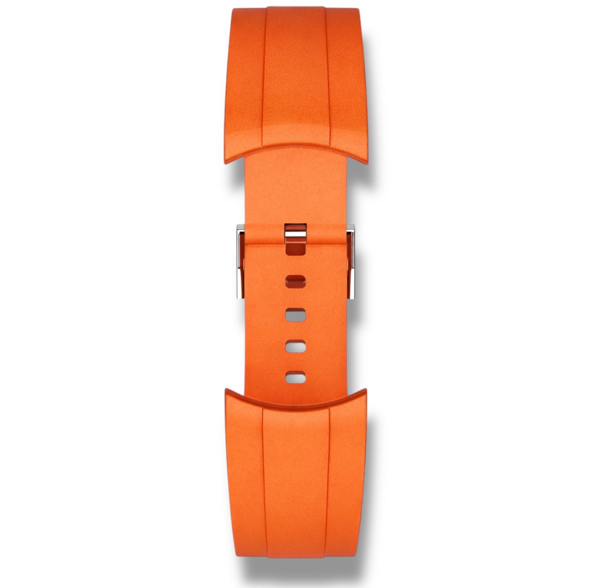 Orange Rubber Strap – 18–22 mm