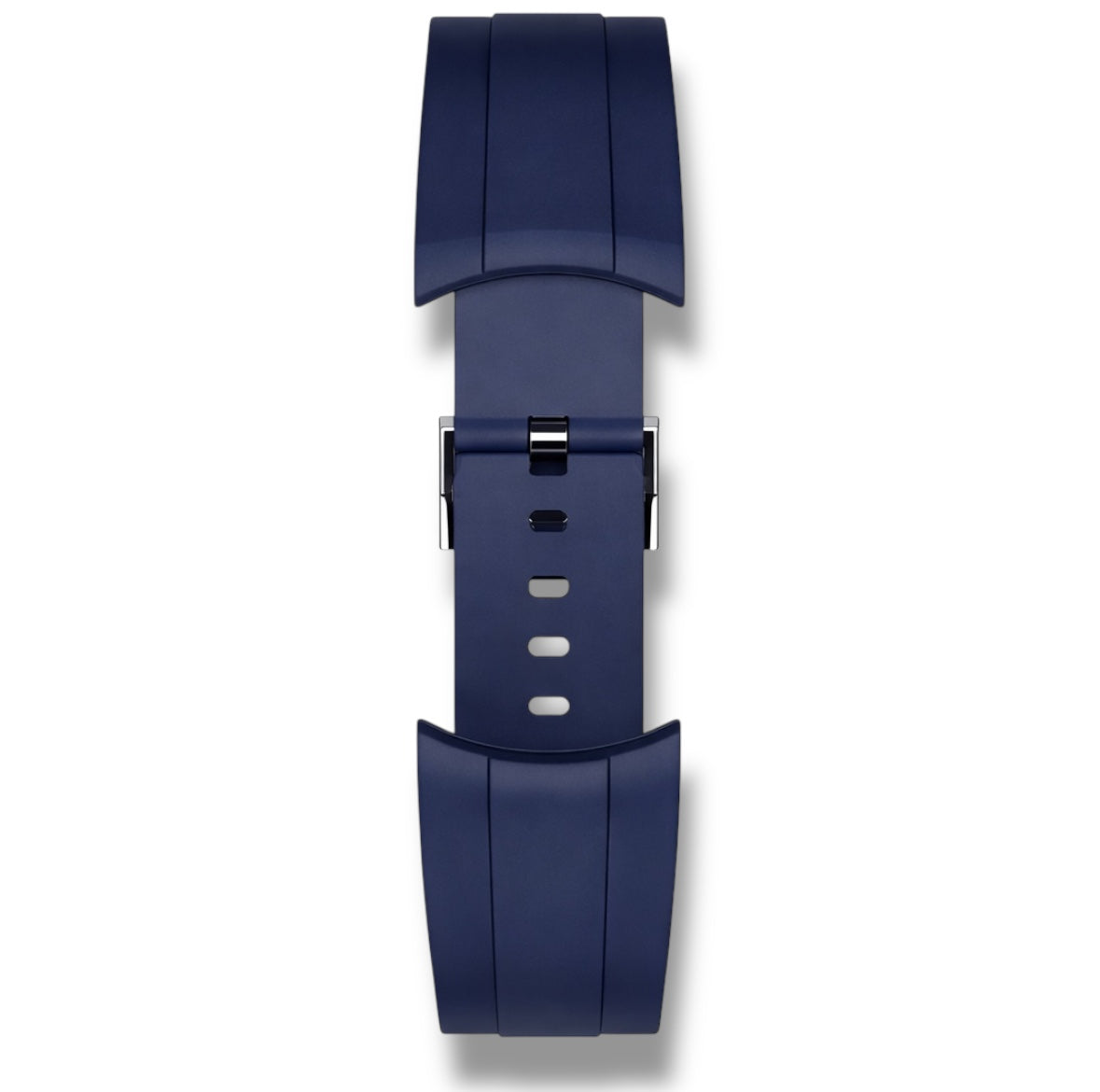 Blue Rubber Strap – 18–22 mm