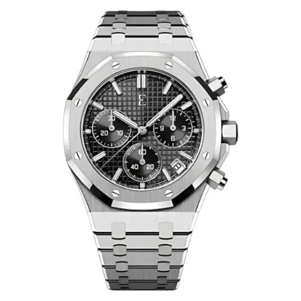 Oak | Black Chronograph