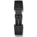 Black Rubber Strap – 18–22 mm