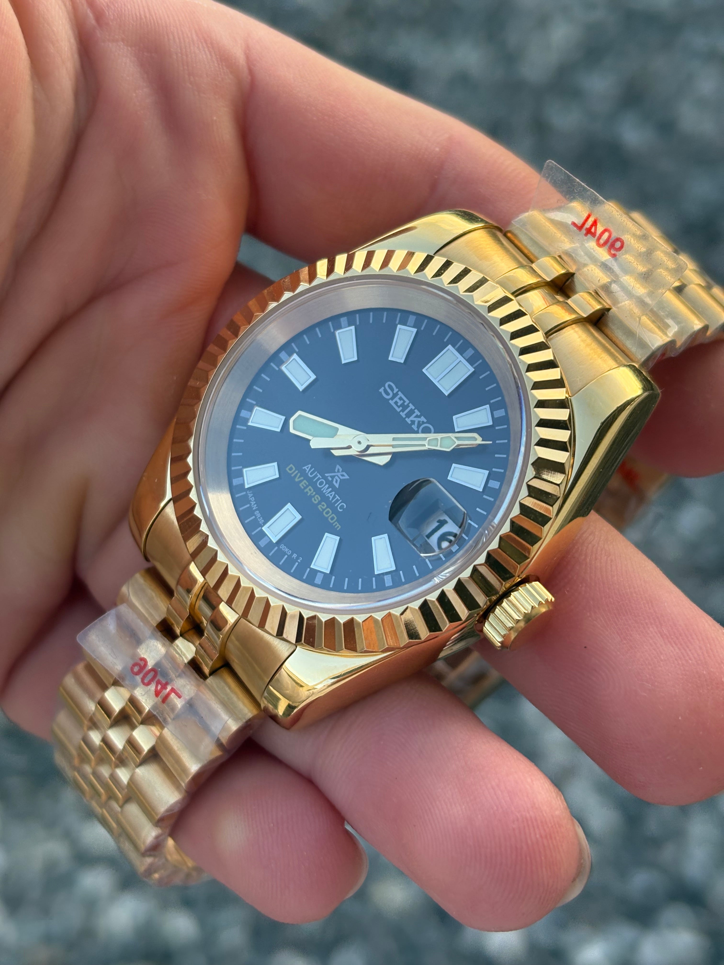 Prospex Mod - Date Gold Balck