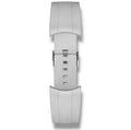 White Rubber Strap – 18–22 mm