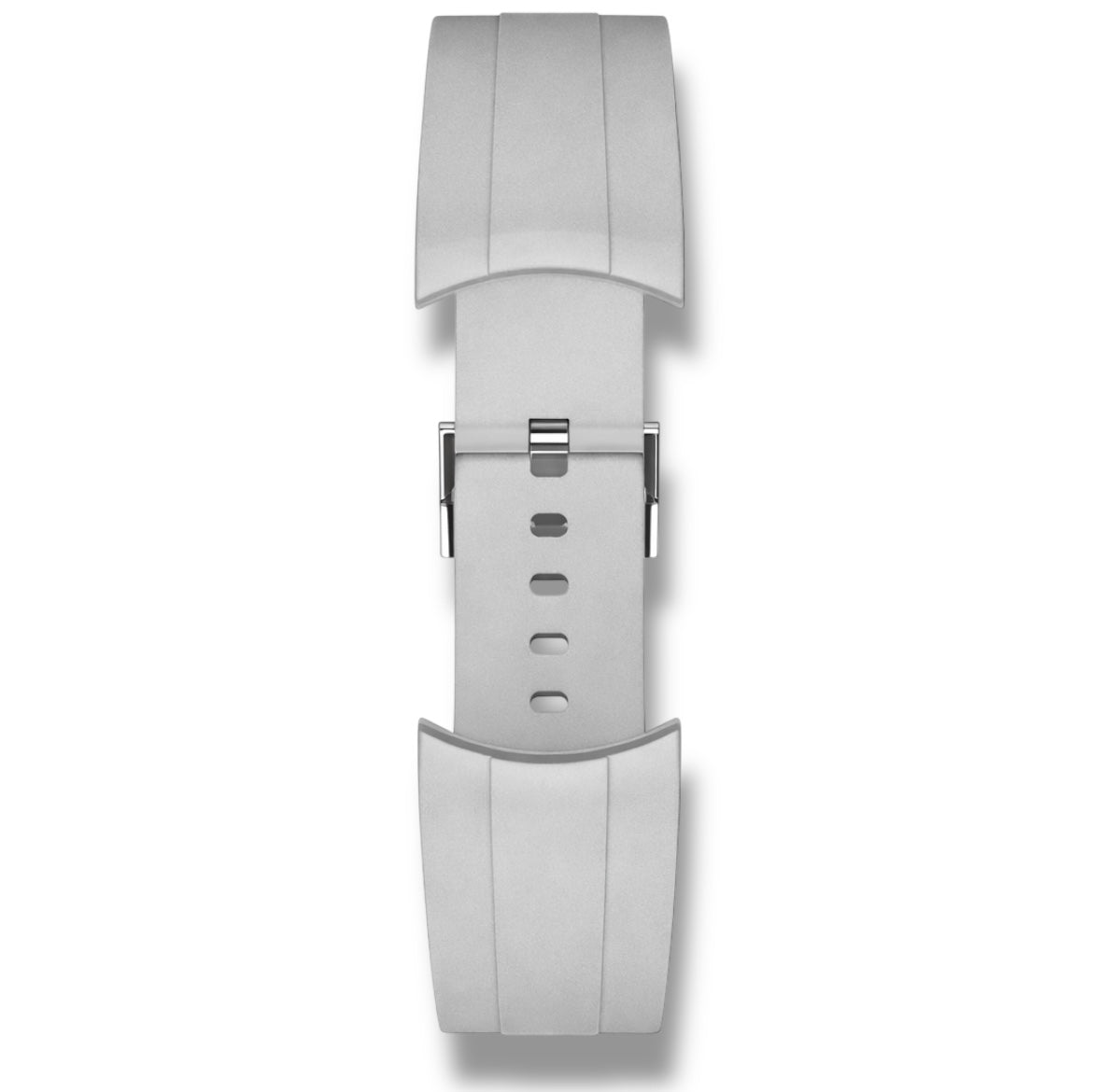 White Rubber Strap – 18–22 mm