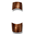 Leather Strap Black / Brown – 17–22 mm