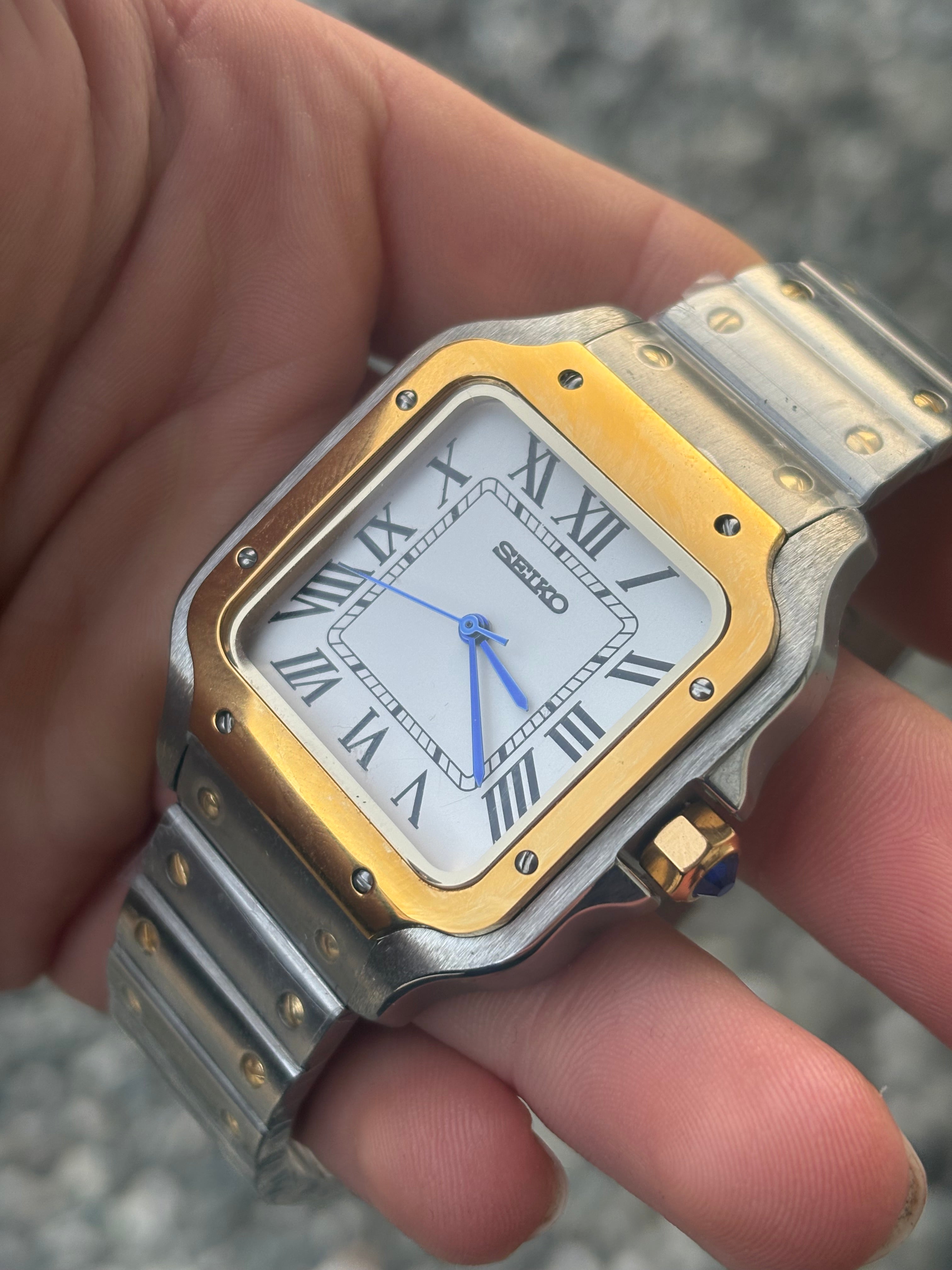 Santos - Duotone white