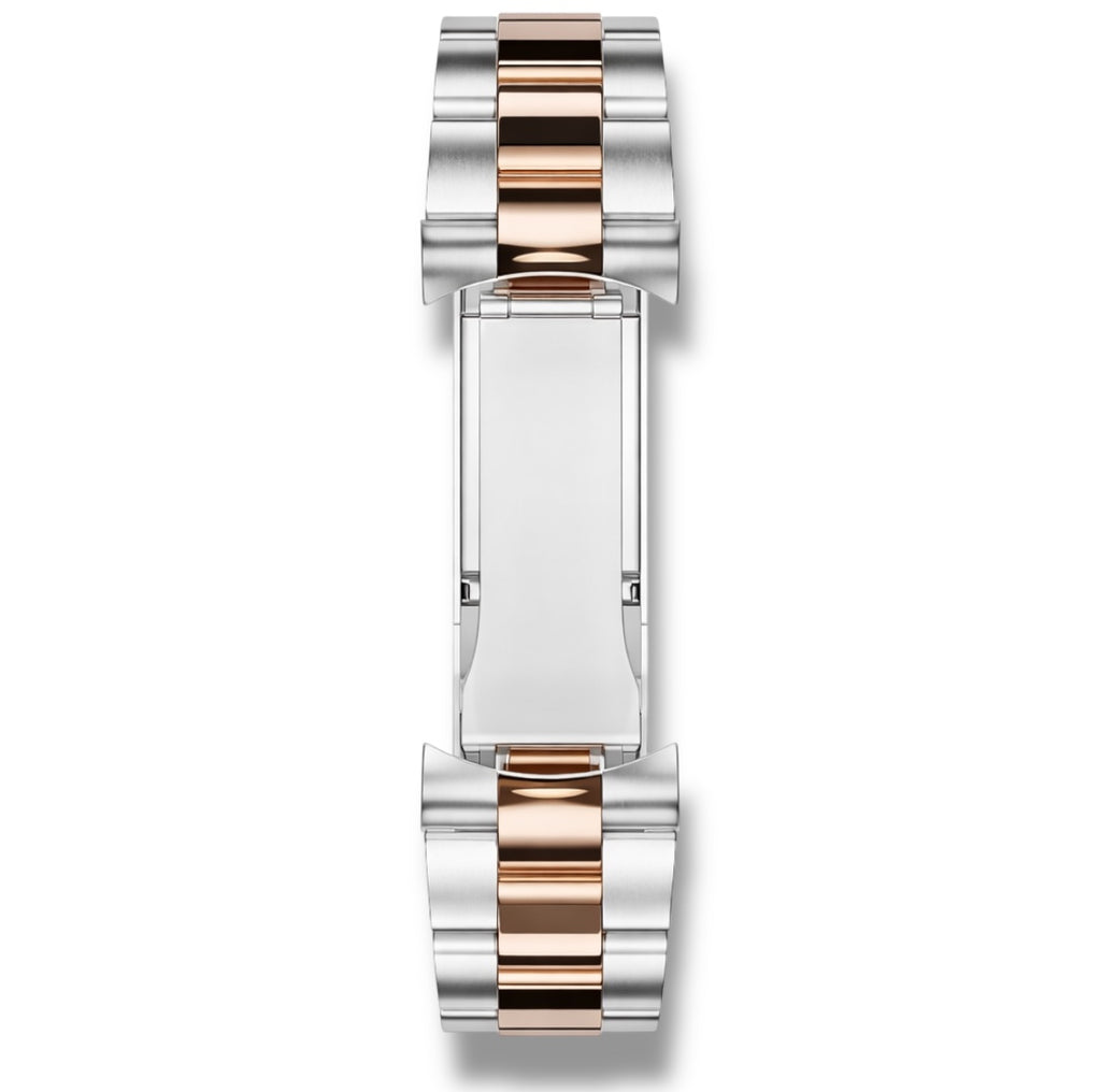 Oyster Bracelet Rose Gold Two-Tone 22 mm
