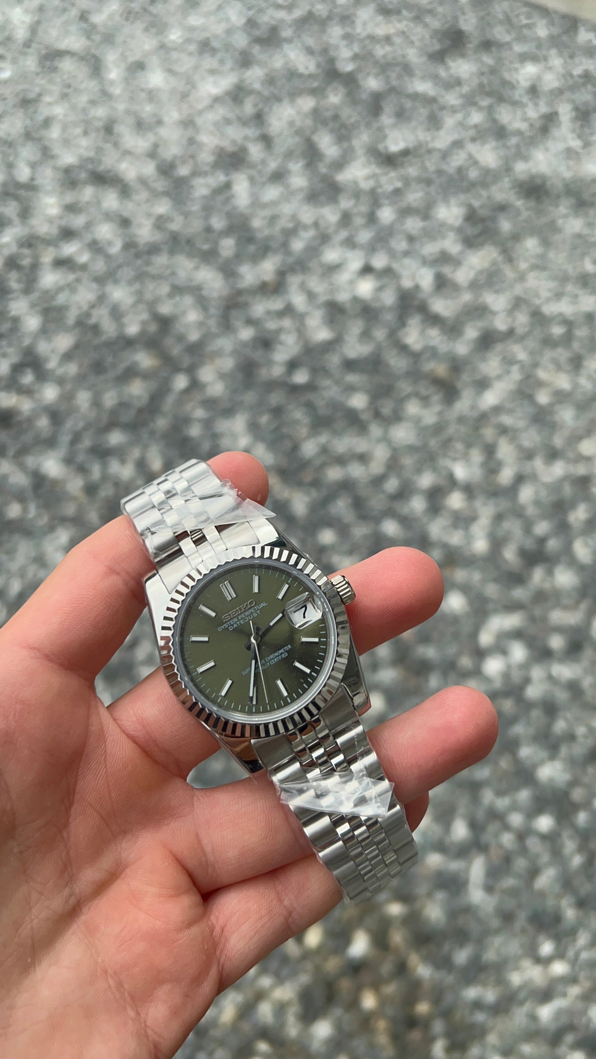 Seikojust - Olive dial