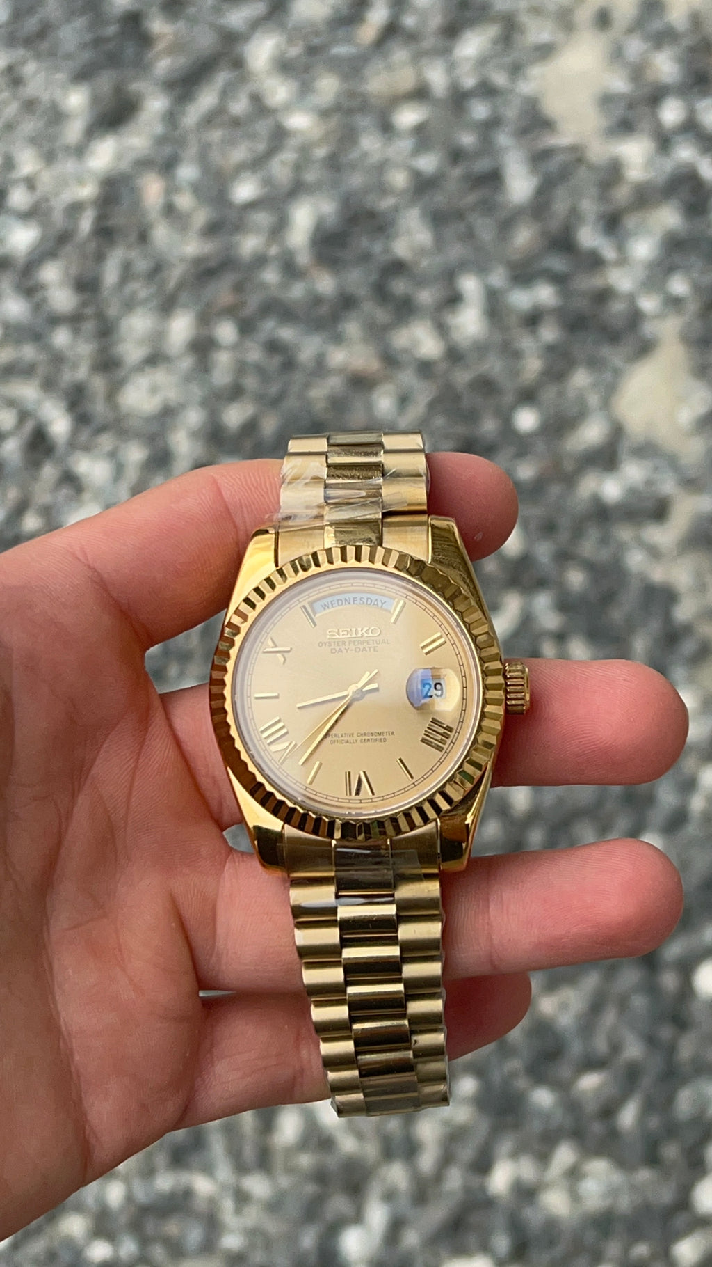 Day - Gold 36mm (Outlet) 1-3 dagers levering