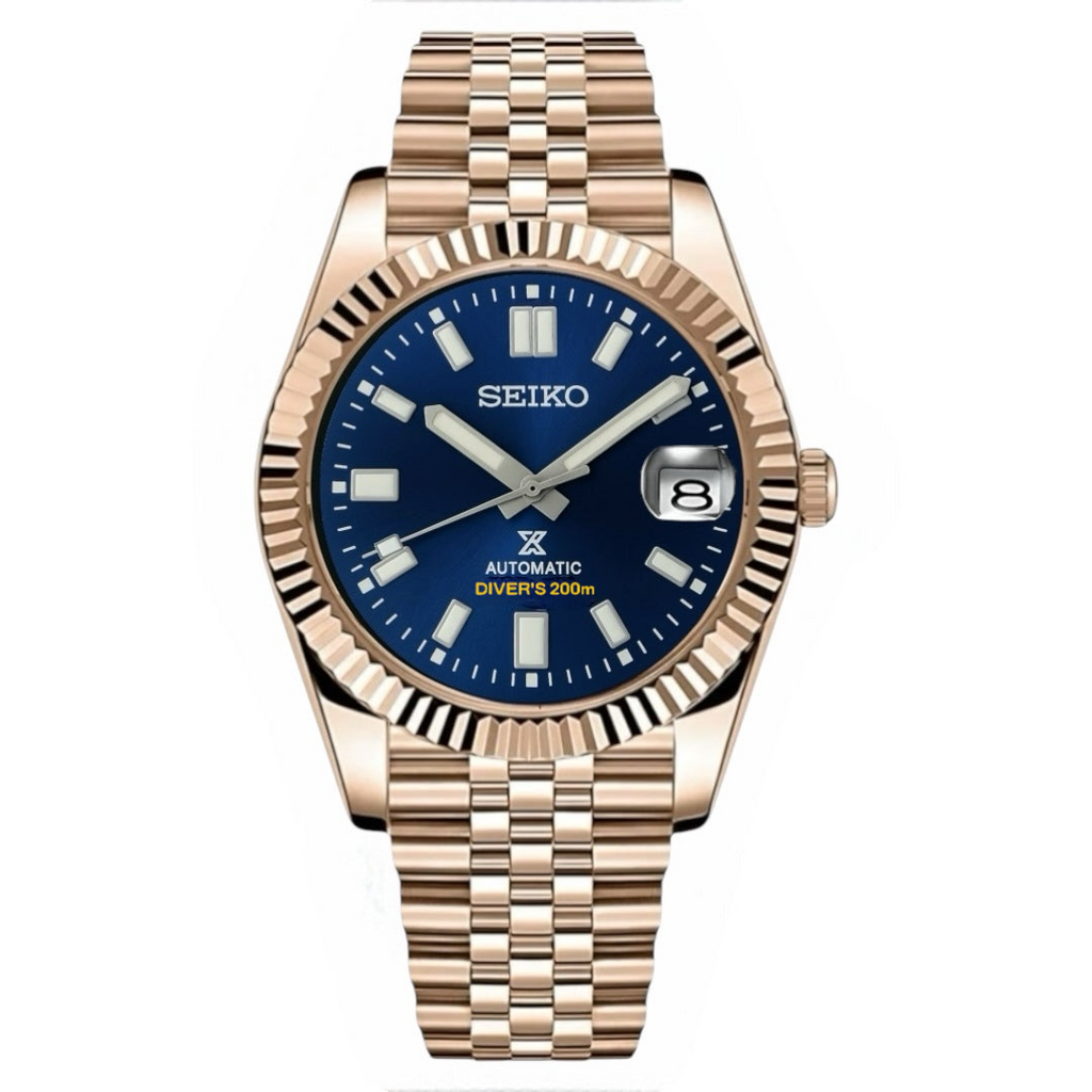 Prospex Mod - Date Rosegold Blue