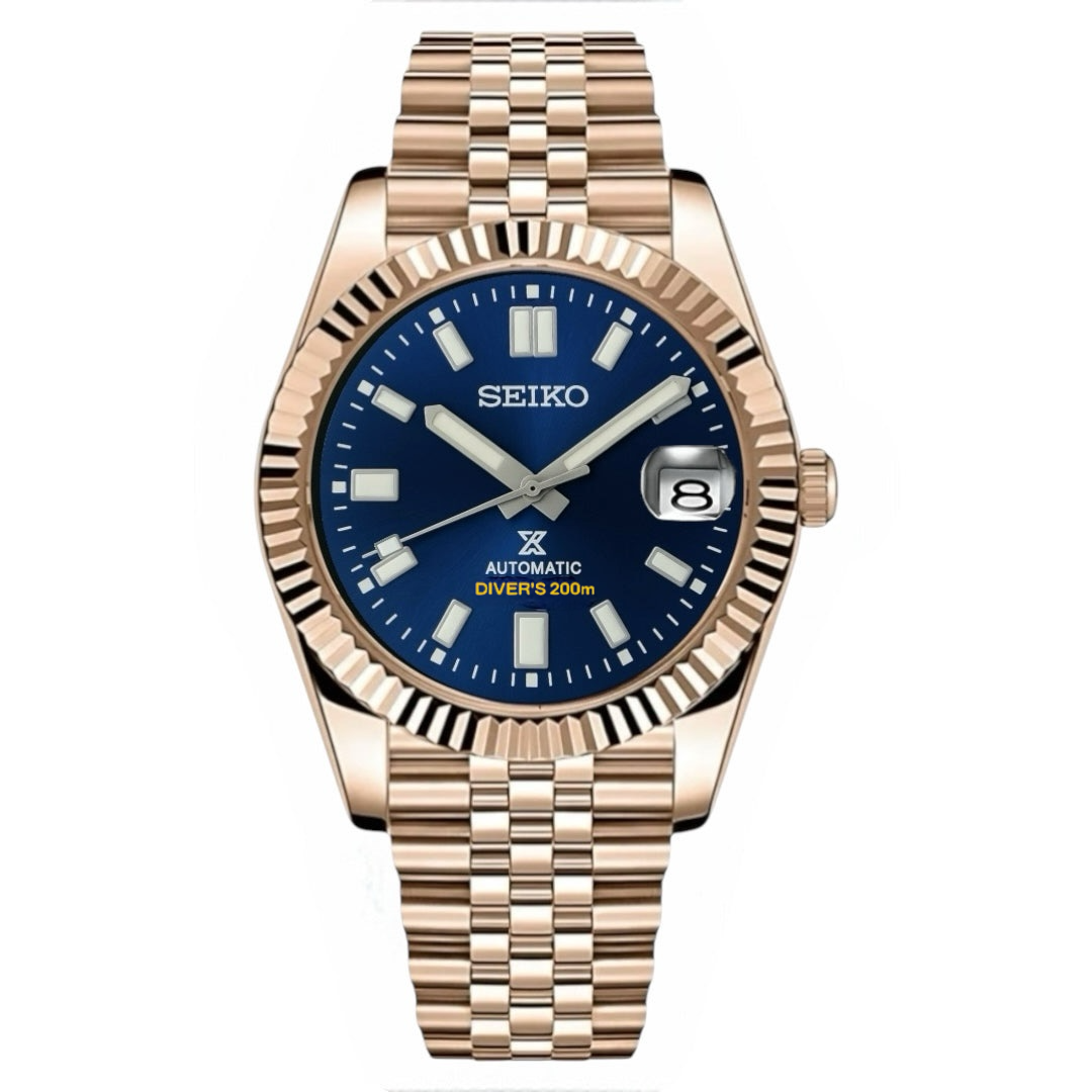 Prospex Mod - Date Rosegold Blue