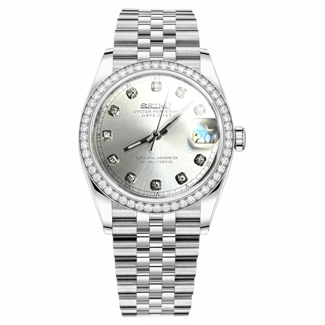 Seikojust - Gray Diamond Bezel