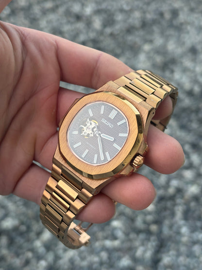 Nautilus - Open heart rosegold