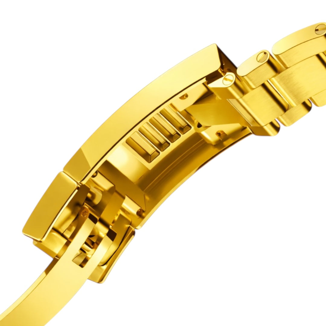 Oyster Bracelet Gold 22 mm