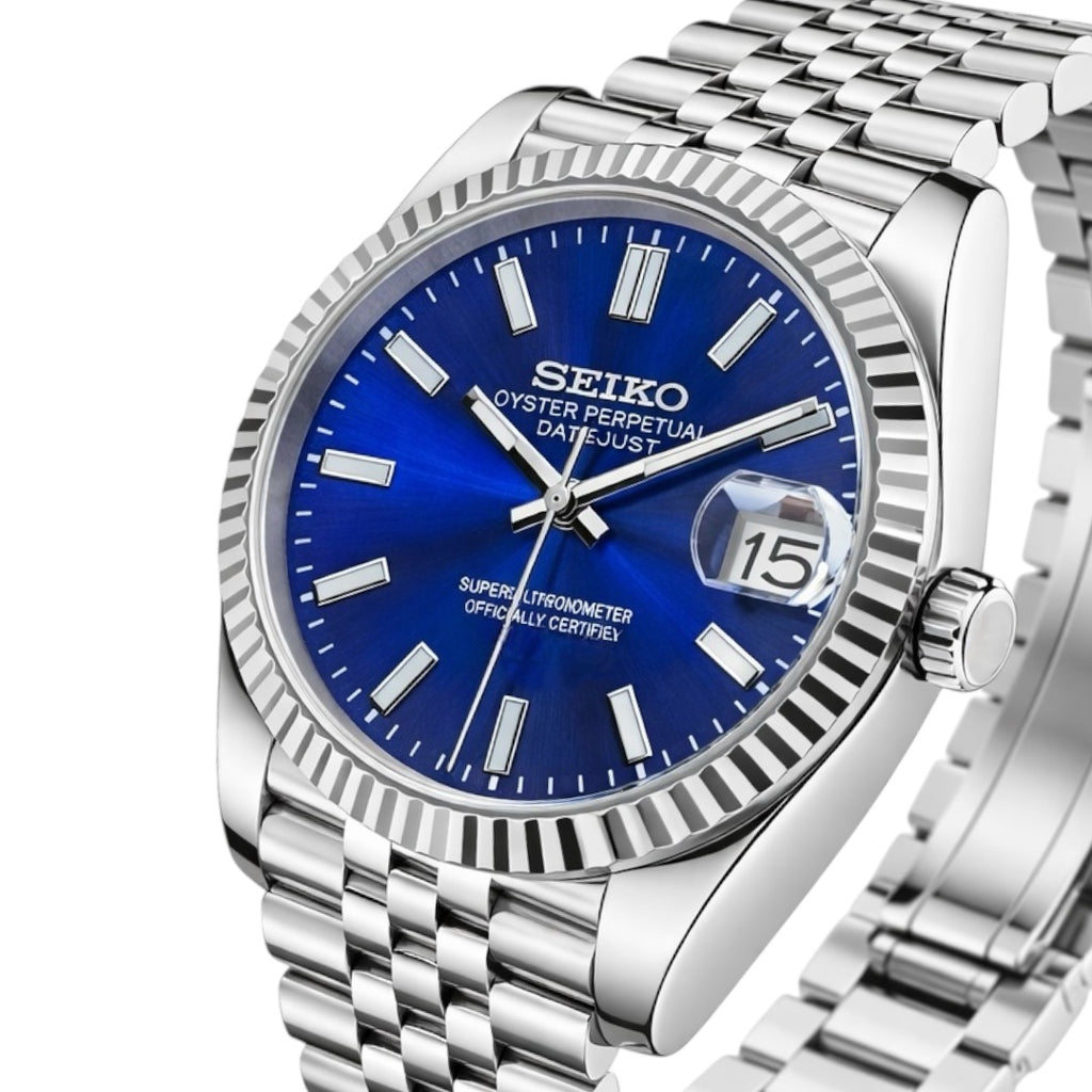 Seikojust - Blue dial