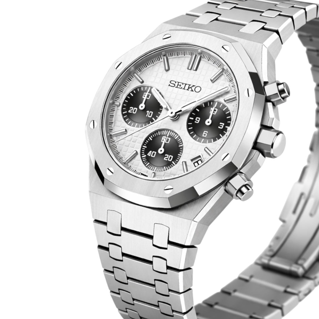 Seikoak - White Chrono