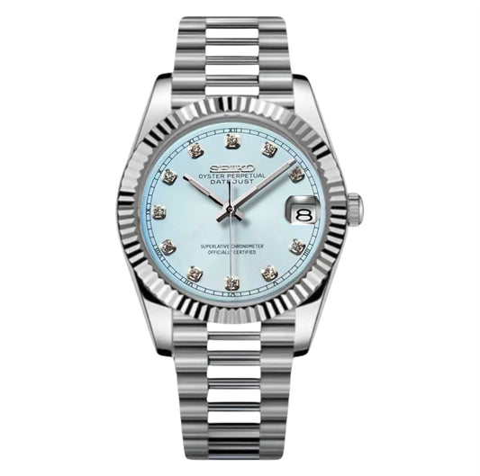 Seikojust - Baby Blue presidential Diamond
