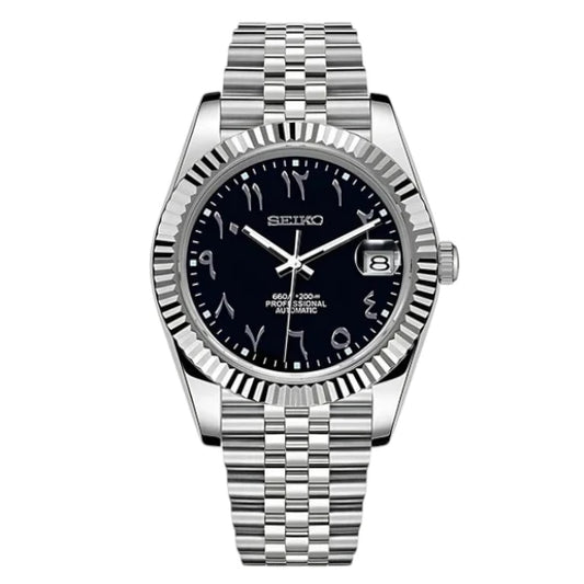 Seikojust - Arabic Black Dial