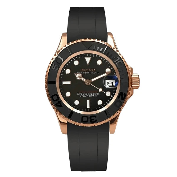 Sub - Black Rosegold Rubber